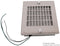 HAMMOND XF4115 FAN BOX, 143 X 187.5MM, 115VAC
