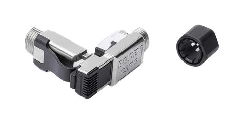 LUMBERG AUTOMATION 90000005 Modular Connector, Field Terminable, RJ45 Plug, 1 x 1 (Port), 8P8C, Cat6, IP20, Cable Mount 90000005