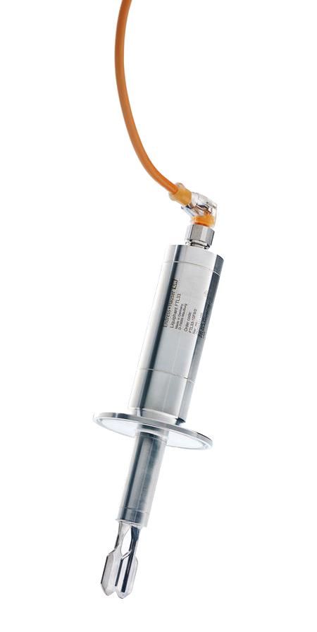 ENDRESS+HAUSER FTL33-AA4M3ABWSJ Vibronic Level Switch, 10 to 30VDC, 3-Wire PNP, G1, M12 Plug, 316L Stainless Steel, IP65/67