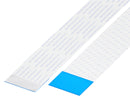 GCT 10-20-D-0101-C-4-08-4-T FFC / FPC Cable, 20 Core, 1 mm, Opposite Sided Contacts, 4 ", 101 mm, White