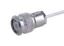 HUBER+SUHNER 11"TNC-50-2-1/133"NE RF / Coaxial Connector, TNC Coaxial, Straight Plug, Solder, 50 ohm 22640783