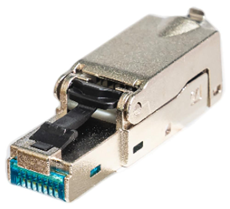 TUK PGSDBK Modular Connector, XLR Style, RJ45 Plug, 1 x 1 (Single), 8P8C, Cat6a, IP66, Cable Mount GTIN UPC EAN: 5055386511515