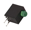 CML INNOVATIVE TECHNOLOGIES 15701004 Circuit Board Indicator, Green, 1 LEDs, Through Hole, T-1 (3mm), 20 mA, 50 mcd