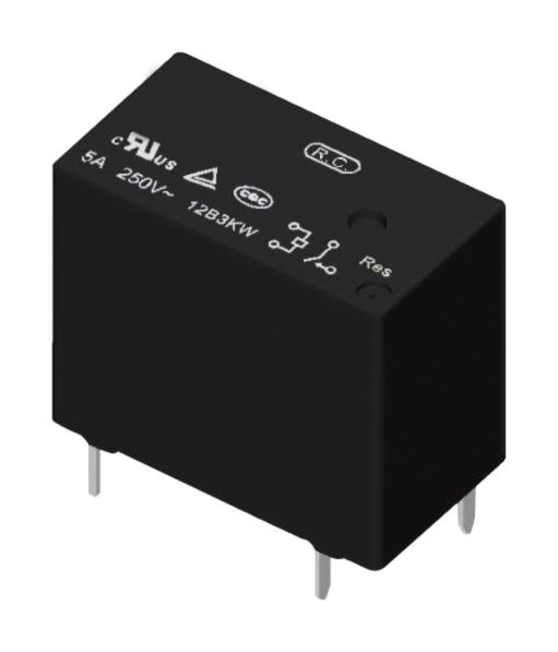 MULTICOMP PRO MPHRS3FH-S-DC24V-A Power Relay, Microminiature, SPST-NO, 24 VDC, 5 A, MP Power Relays, Through Hole, Non Latching