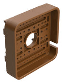 AMPHENOL SINE/TUCHEL AWB-48PD WEDGELOCK, BROWN, 48POS RCPT