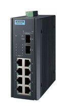 ADVANTECH EKI-2710G-2FPI-A ENET SW, UNMANAGED GBIT, RJ45X8, SFPX2
