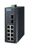ADVANTECH EKI-2710G-2FPI-A ENET SW, UNMANAGED GBIT, RJ45X8, SFPX2