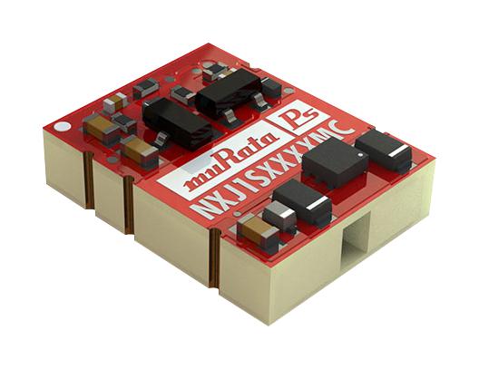 MURATA POWER SOLUTIONS NXJ1S0303MC-R7 Isolated Surface Mount DC/DC Converter, Low Profile, Medical, DIP, 1:1, 1 W, 1 Output, 3.3 V