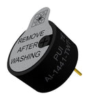 PUI AUDIO AI-1441-TWT-12V-R Transducer, Continuous, 80 dBA, 4.1 kHz, Through Hole, Internal