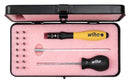 WIHA 45690 Torque Screwdriver Set, Micro ESD, TorqueVario-S Series, 18 Piece