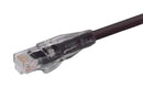 L-COM TRD695BLK-10 Ethernet Cable, Cat6, RJ45 Plug to RJ45 Plug, UTP (Unshielded Twisted Pair), Black, 3.05 m, 10 ft