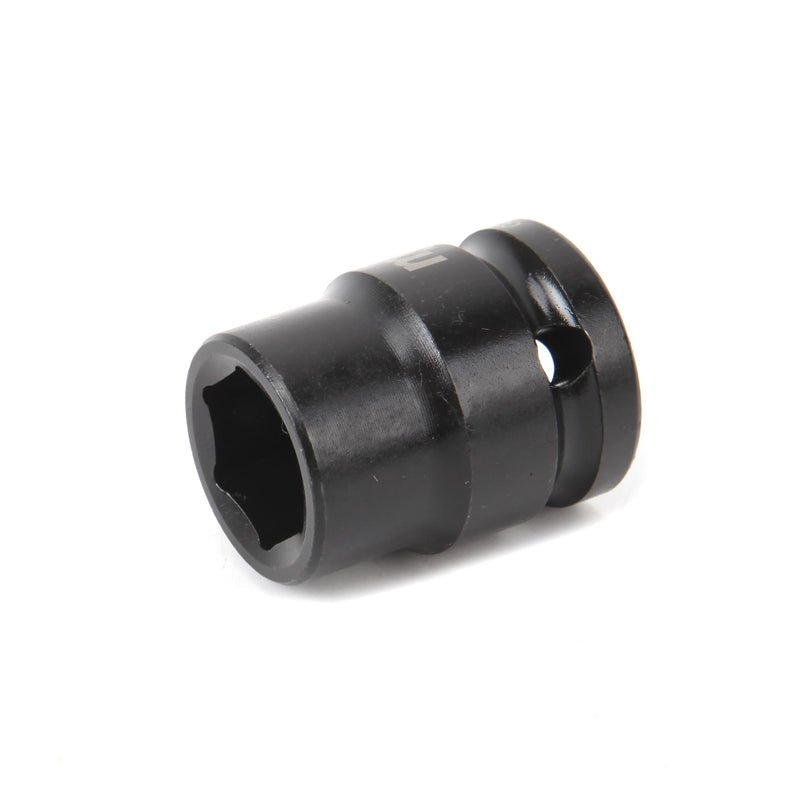 MULTICOMP PRO MP12-CRMO17 Socket, Hex, 17 mm x 38 mm, 1/2" Drive Size, Chromium Molybdenum Steel, DIN3121, Auto Repair
