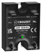 CROUZET 84134017N Solid State Relay, 25 A, 280 VAC, Panel Mount, Quick Connect, Zero Crossing