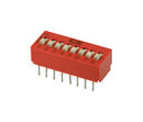 C&K COMPONENTS BD06AV DIP SWITCH, SPST, 0.1A, 50VDC, 6POS, THT