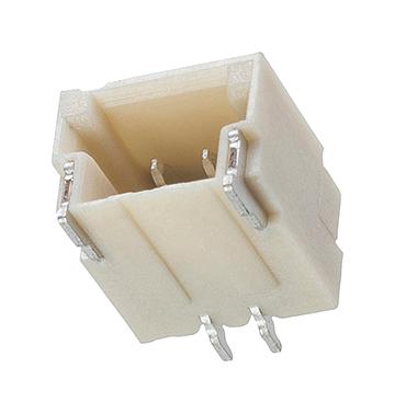 HARWIN M40-4010246R Pin Header, Wire-to-Board, 1 mm, 1 Rows, 2 Contacts, Surface Mount Right Angle, M40 Series
