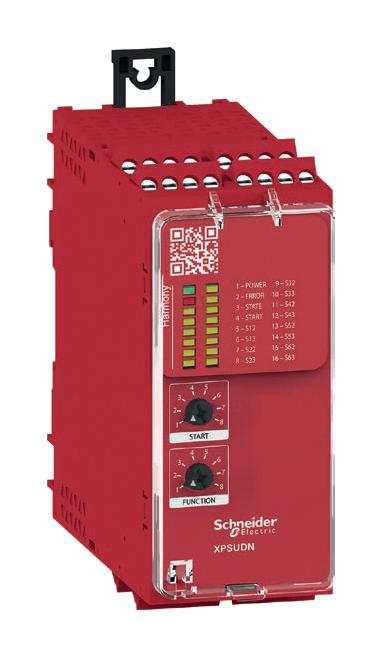 SCHNEIDER ELECTRIC XPSUDN33AP SAFETY MODULE, 3PST-NO/SPST-NC, 5A, 240V