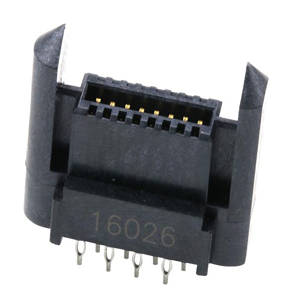 MOLEX 46113-0163 Rectangular Power Connector, 16 Contacts, LPH 46113 Series, PCB Mount, Press Fit, 1.27 mm