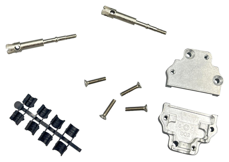 NORCOMP 966-009-030R121 D Sub Backshell, 9 Pos, 966 Series, DE, 180&deg;, Zinc Diecast Body