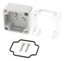 HAMMOND 1554A2GYCL Plastic Enclosure, Flat Lid, Multipurpose, Polycarbonate, 41 mm, 51 mm, 52 mm, IP68
