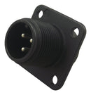 AMPHENOL INDUSTRIAL 97-3102A-10SL-3P CIRCULAR CONNECTOR RECEPTACLE, SIZE 10SL, 3 POSITION, BOX