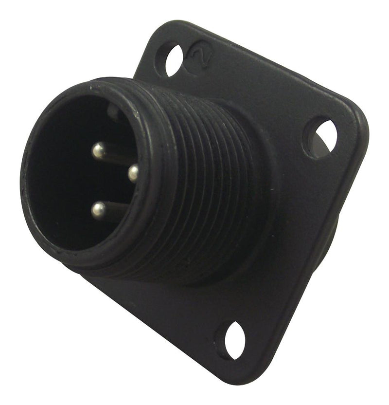 AMPHENOL INDUSTRIAL 97-3102A-10SL-3P CIRCULAR CONNECTOR RECEPTACLE, SIZE 10SL, 3 POSITION, BOX