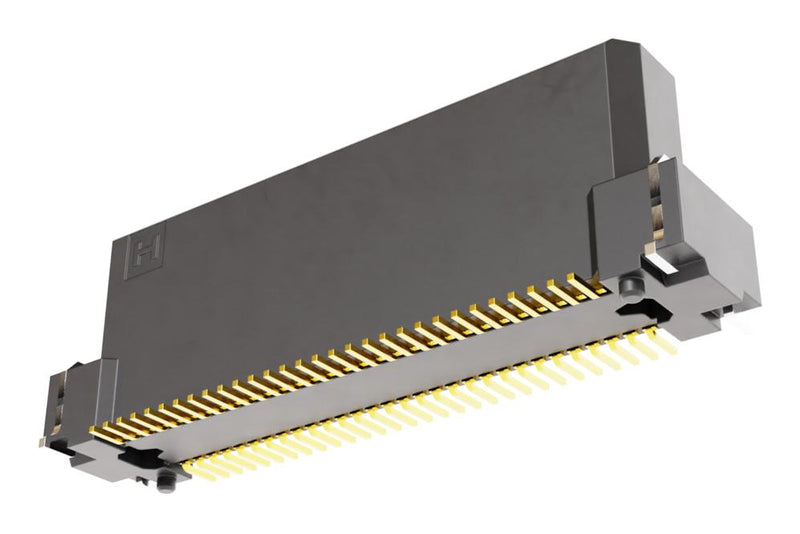 HARWIN F20-10106045R Mezzanine Connector, Receptacle, 0.635 mm, 2 Rows, 60 Contacts, Surface Mount Straight