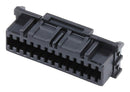 MOLEX 2202002261 Connector Housing, Black, 2 Row, Micro-Lock Plus 220200 Series, Receptacle, 26 Ways, 2 mm