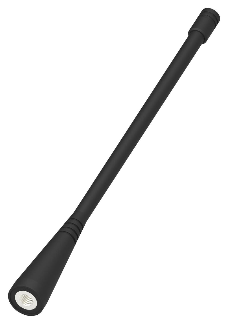 TE CONNECTIVITY L000410-01 RF Antenna, 380 to 430MHz, Vehicle UHF, 3.98dBi, Linear, Vertical, M6 Stud