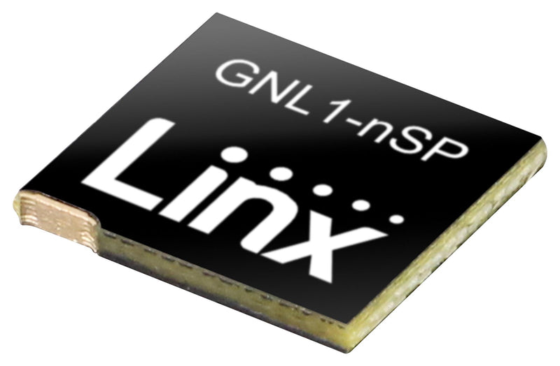 LINX - TE CONNECTIVITY L9000349-01 RF Antenna, 1.602GHz, GNNS / GPS / Glonass / Galileo / BeiDou / QZSS, 3.6dBi, 5W, 50 ohm, 1.3 VSWR