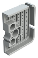 AMPHENOL SINE/TUCHEL AWB-51PAL WEDGELOCK, LEFT, 51 POS, GRAY