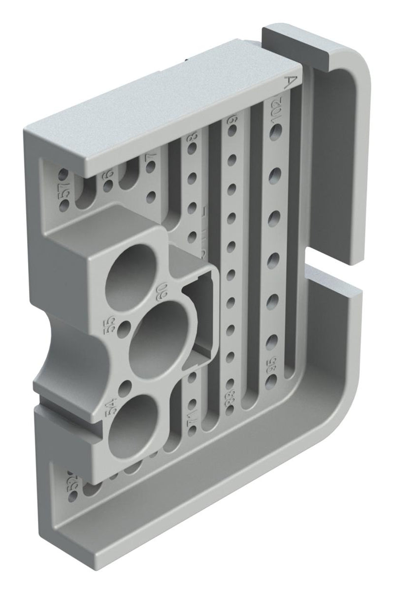 AMPHENOL SINE/TUCHEL AWB-51PAL WEDGELOCK, LEFT, 51 POS, GRAY