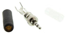 SWITCHCRAFT/CONXALL 35HDLBN CONNECTOR, 3.5MM STEREO PLUG R