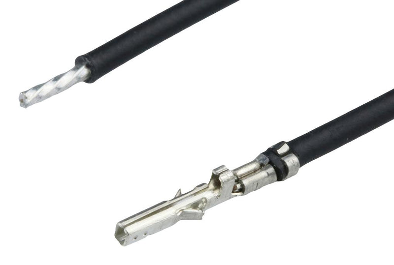 MOLEX 367693-068 Cable Assembly, 20 AWG, Micro-Fit Plus Crimp Terminal Socket to Free End, 11.8 ", 300 mm
