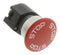 EAO 704.075.3 Switch Actuator, Red, EAO 04 Series Emergency Stop Pushbutton Switches, IP65, 04 Series