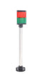 MALLORY JTC028-RG-CS STACK LIGHT, GREEN/RED, 24V