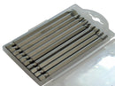 MULTICOMP PRO MP013798 Mixed Driver Bit Set, Slotted, Phillips, Pozidriv, Torx, 6.35mm, 100mm Length