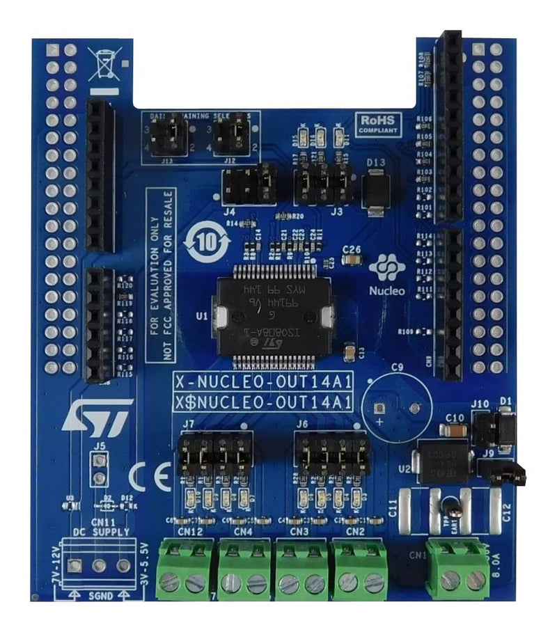 Stmicroelectronics X-NUCLEO-OUT14A1 X-NUCLEO-OUT14A1 Expansion Board ISO808ATR-1 STM32 Nucleo Boards New
