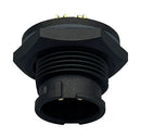 NORCOMP 869-02A-103R001 Circular Connector, Circular Connector, Cavalier Series, Panel Mount Plug, 2 Contacts, Solder Pin