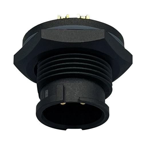 NORCOMP 869-02A-103R001 Circular Connector, Circular Connector, Cavalier Series, Panel Mount Plug, 2 Contacts, Solder Pin