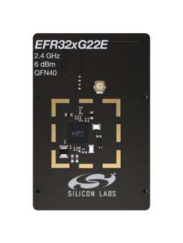 SILICON LABS XG22-RB4415A Radio Board, EFR32MG22E224F512IM40, 2.4GHz, 6dBm, ZigBee Wireless SoC