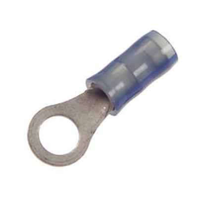 AMP - TE CONNECTIVITY 324049 Ring Tongue Terminal, M10, 3/8", 6 AWG, 16.8 mm&sup2;, Terminyl, Blue