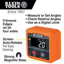 KLEIN TOOLS 935DAG Digital Angle Gauge and Level, ABS, IP42, 60 mm OAL
