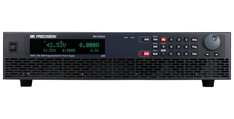B&K PRECISION MR100020 Bench Power Supply, Programmable, 1 Output, 0 V, 1 kV, 0 A, 20 A