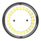 BANNER ENGINEERING WL50-3WQ LED Work Light, 2.4W Power, 24 VDC, Daylight White, 5000K, M30 Base, Non Touch Function, M12