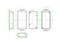 DFROBOT FIT0725 Enclosure, FireBeetle Series Board, ABS, 20 mm H x 80 mm W x 41 mm D GTIN UPC EAN: 6959420912940