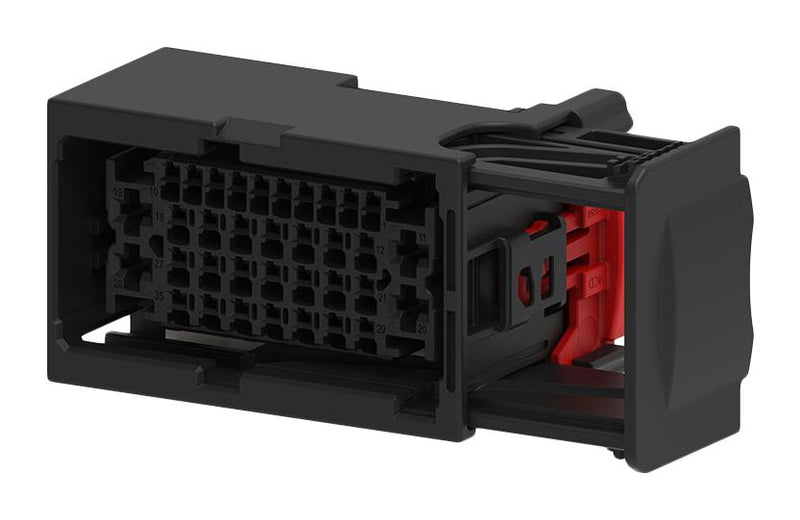 MOLEX 215958-0162 Connector Housing, Black, MX-DaSH 215958 Series, Receptacle, 35 Ways