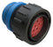 AMPHENOL SINE/TUCHEL AHDP06-24-21PR-STA 21 POSITION PLUG, PIN, SHELL SIZE 24, REDUCED DIAMETER SEAL (BLUE), SMALL THREAD ADAPTER 86AK2825
