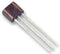 DIODES INC. ZTX757 Bipolar (BJT) Single Transistor, PNP, 300 V, 500 mA, 1 W, E-Line, Through Hole