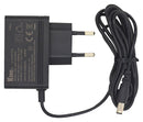 EDATEC ED-PSU1201(EU) AC/DC Adapter, Raspberry Pi Board, 12 VDC Output, 1 A, EU Plug