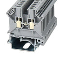 MULTICOMP PRO MP012869 DIN Rail Mount Terminal Block, 2 Ways, 24 AWG, 12 AWG, 2.5 mm&sup2;, Screw, 24 A